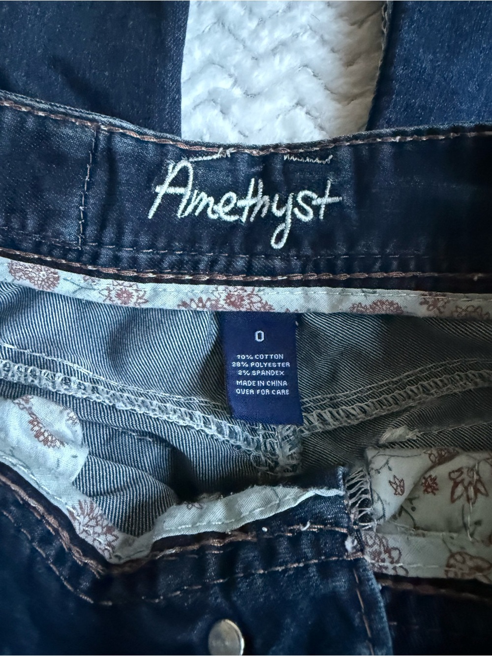 Y2K 2000s Low Rise Bootcut Jeans Size 0 - Picture 2 of 8